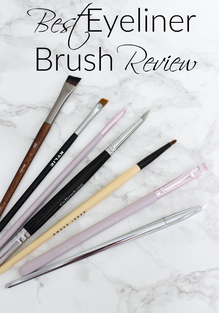 Best Eyeliner Brush Review  Bobbi Brown, Real Techniques, Kylie